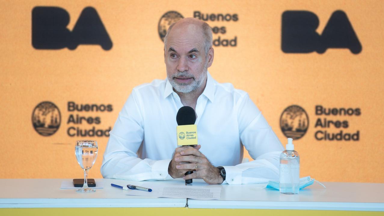 Rodríguez Larreta anunció el plan 