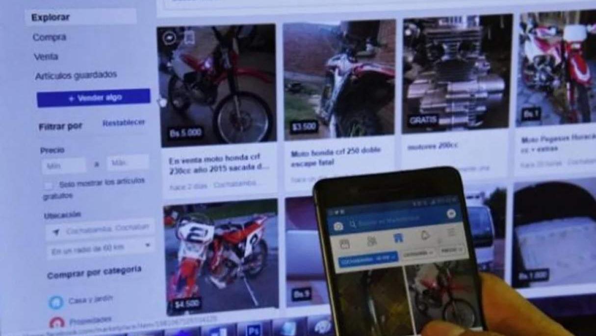 La estafa sucedió a través de una publicación de Marketplace de Facebook.