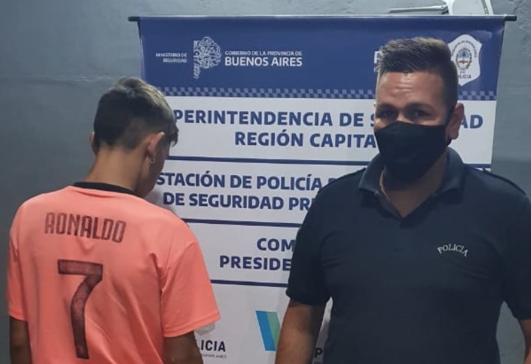 Este es el delincuente que fue capturado por haber asesinado a cuchilladas a Ariel Maidana.