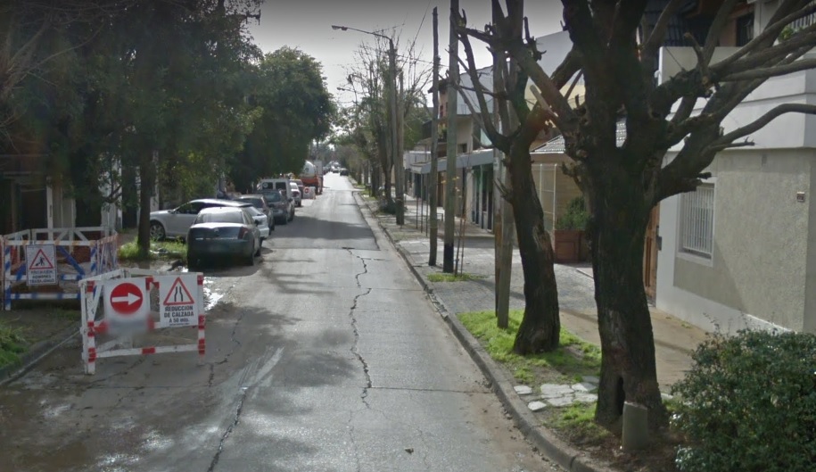 El hecho se produjo en este vecindario, situado en la zona oeste del conurbano bonaerense.