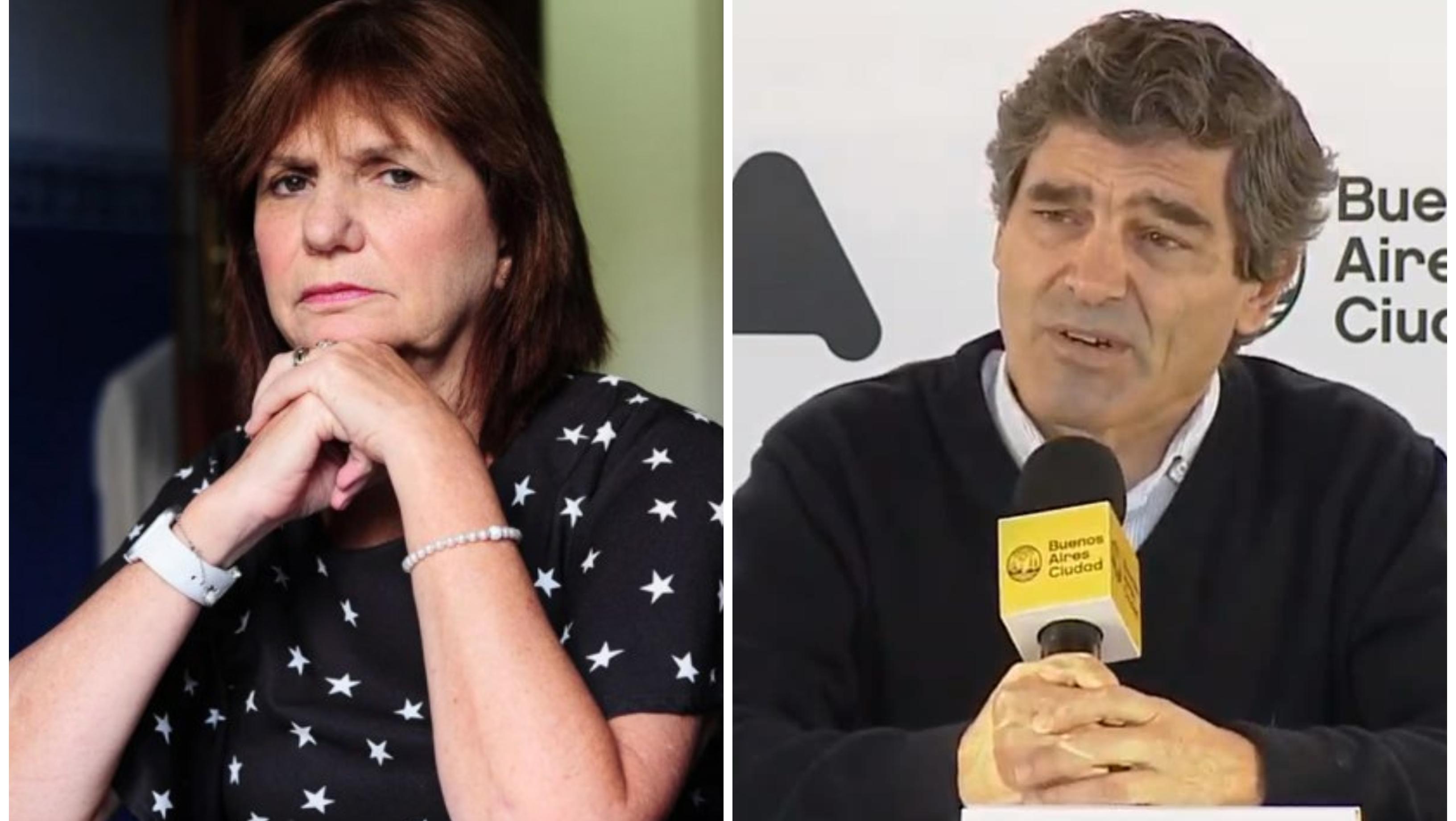 A Patricia Bullrich no le agradó una consideracíón de Fernán Quirós sobre el 