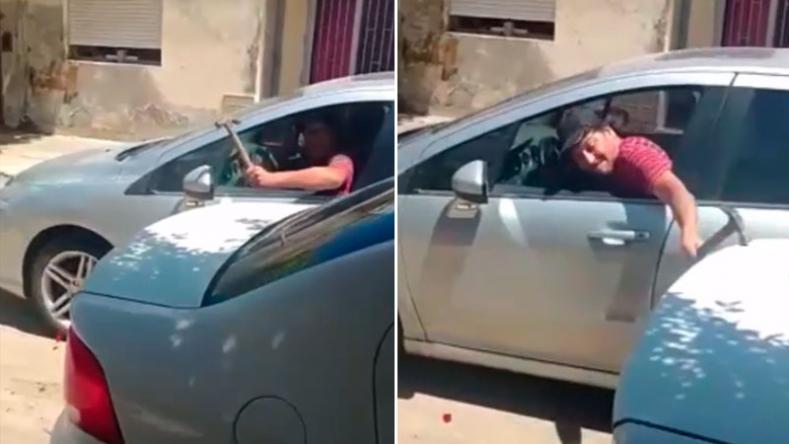 El video se hizo viral y tras la denuncia el agresor fue detenido. (Captura de video)