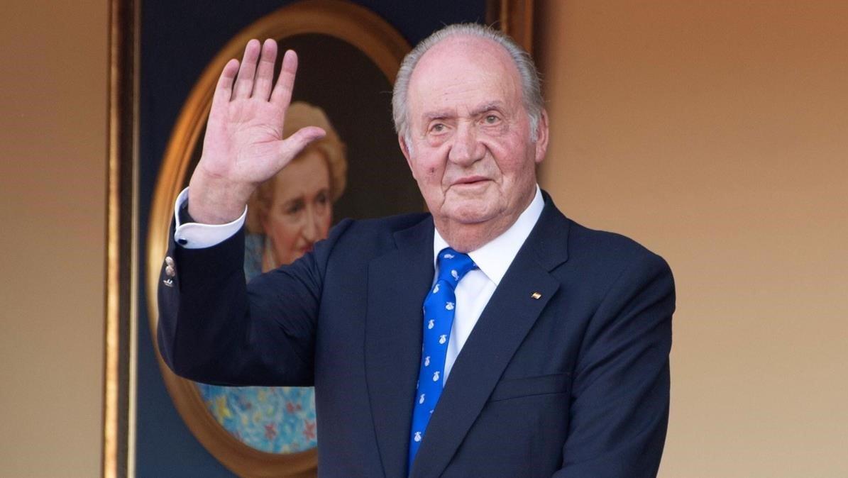 El rey emérito Juan Carlos recurrió a una 