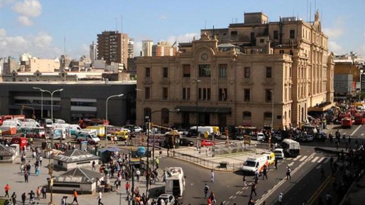 El prófugo fue detenido en las cercanías de la estación de Once de Setiembre.