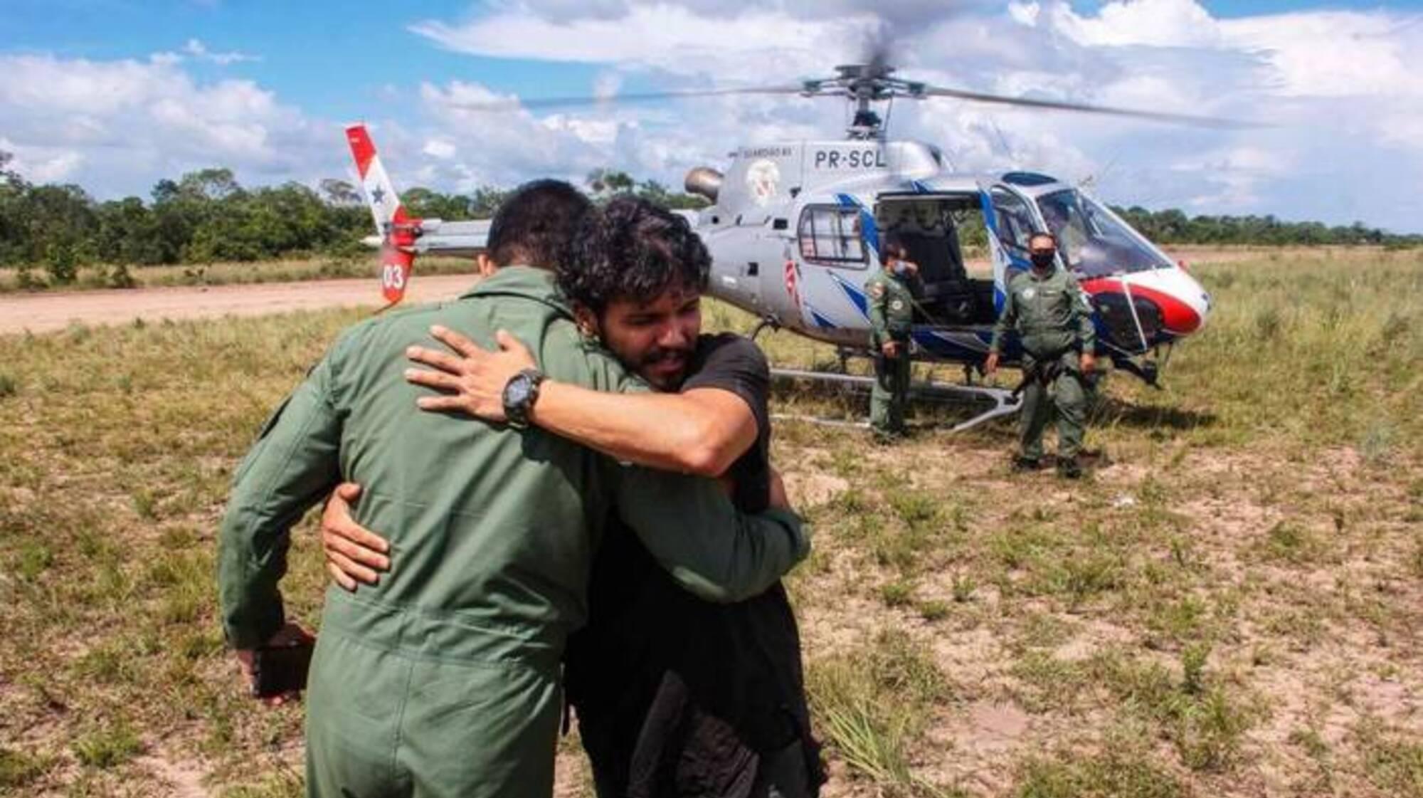 Tras cinco semanas, el piloto fue rescatado. 