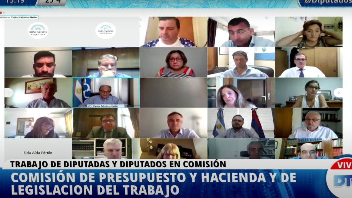 Cambios en ganancias: primera reunión informativa de las comisiones de Presupuesto y Hacienda.