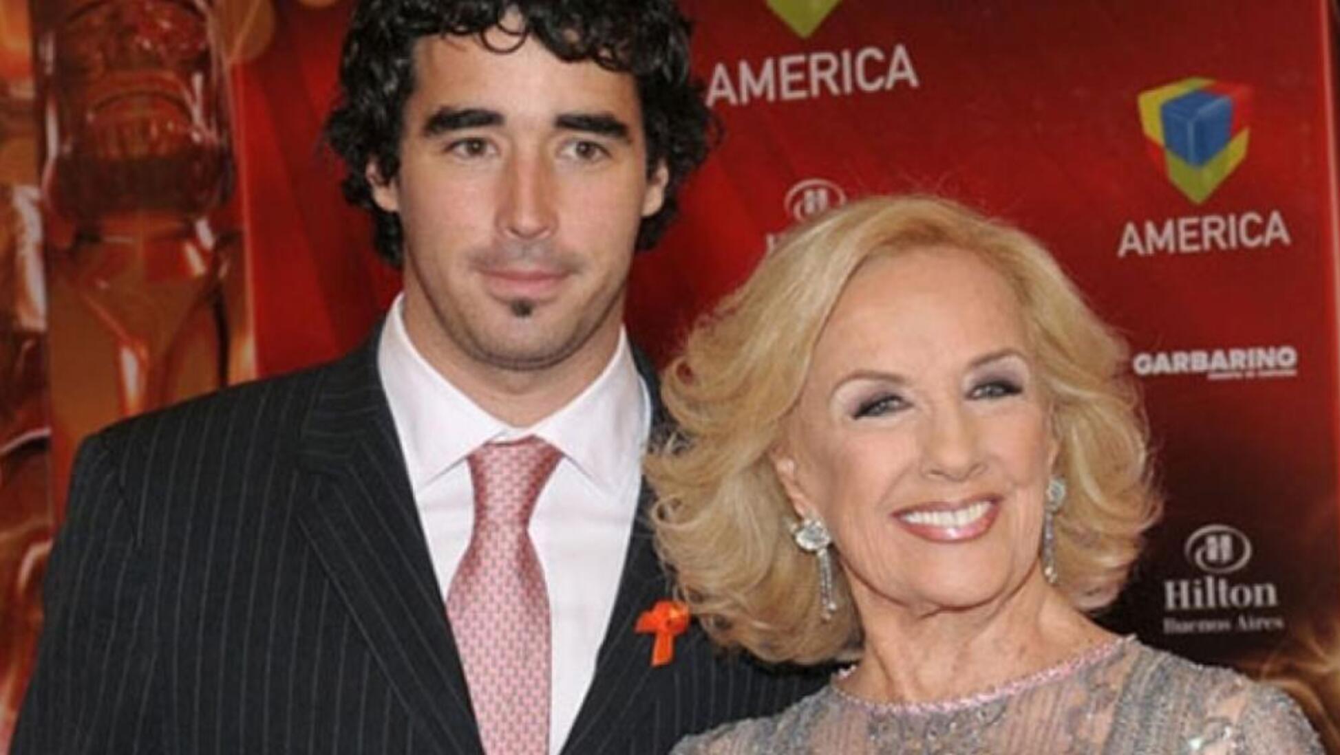 Nacho Viale, el nieto de Mirtha Legrand, se mostró orgulloso de su abuela. 