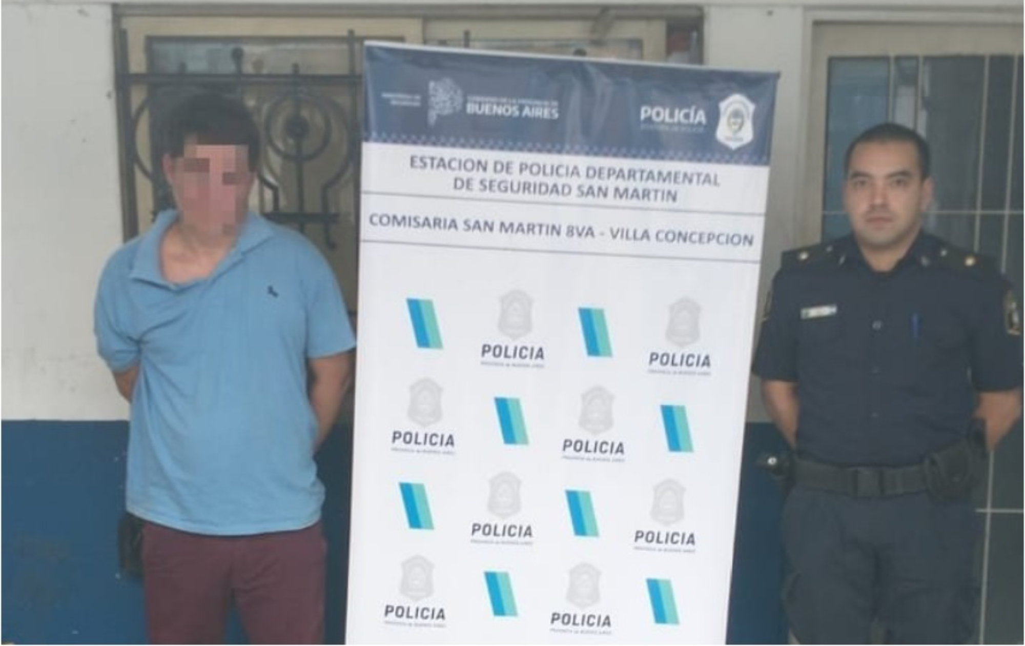 Este es el individuo que fue apresado tras haber sido denunciado de golpear y violar a su ex pareja.