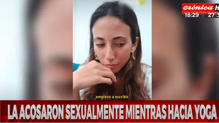 Belén contó su triste experiencia en Crónica HD (captura de video)