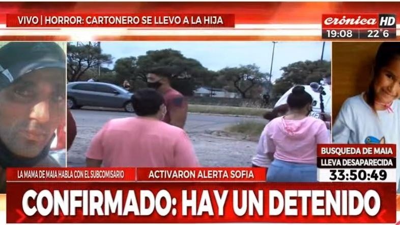 Los vecinos continúan pidiendo por la aparición de la menor (Crónica HD).