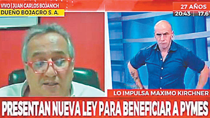 El dueño de Bojagro SA, Juan Carlos Bojanich, habló en exclusiva con Crónica HD.