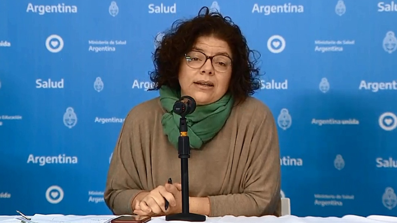 Carla Vizzotti, la ministra de Salud, se refirió a las restricciones que se impondrían para contener el coronavirus.