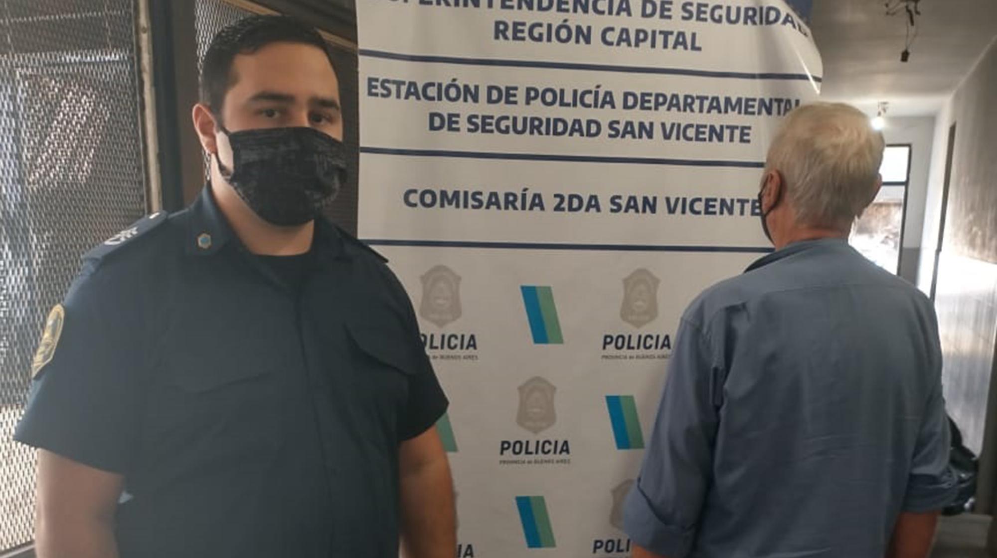 El sujeto alquilaba una casa en Alejandro Korn, donde fue detenido.