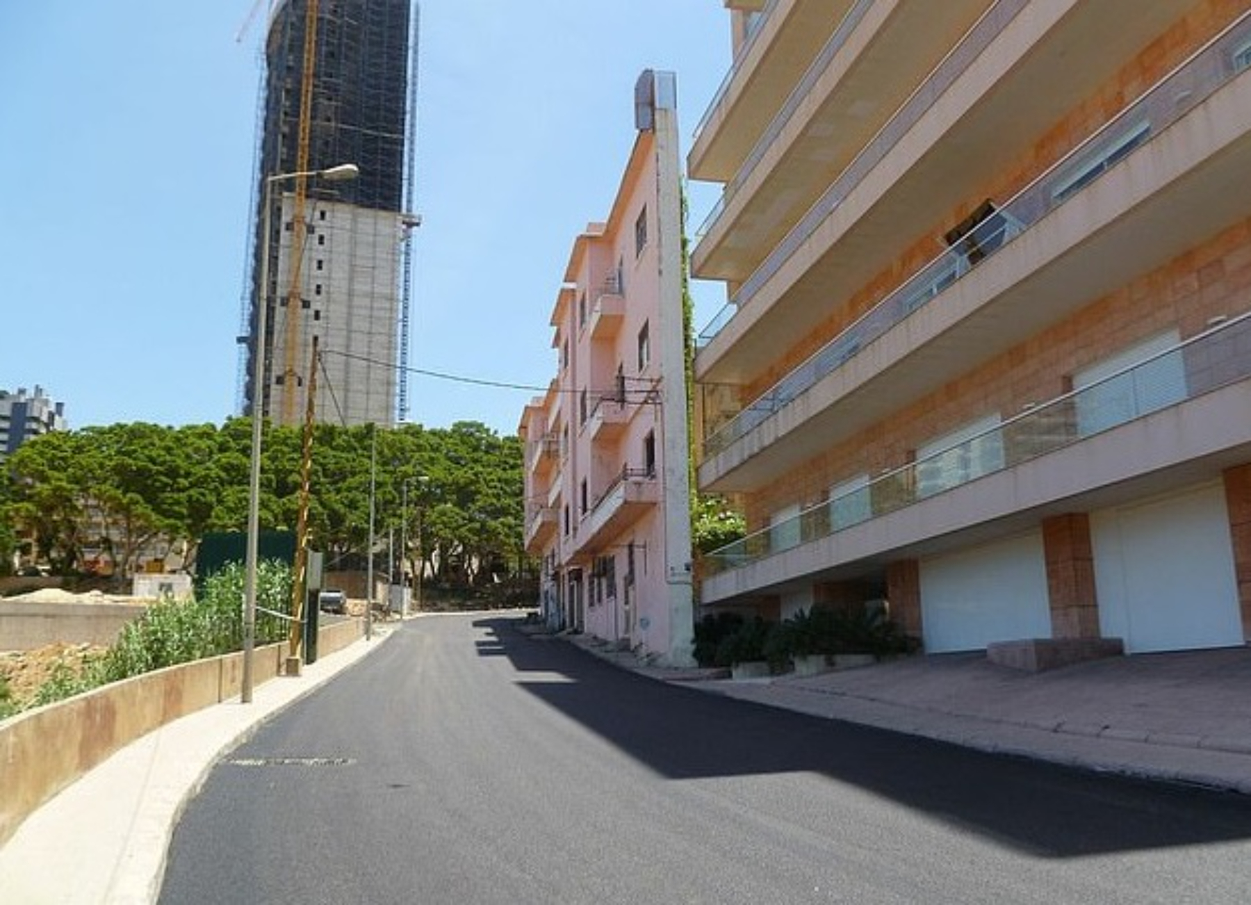 El edificio fue bautizado por los vecinos como  