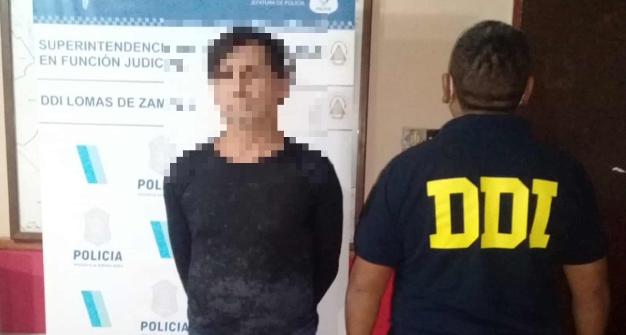 Este es el individuo que fue detenido por abusar sexualmente de su hija.