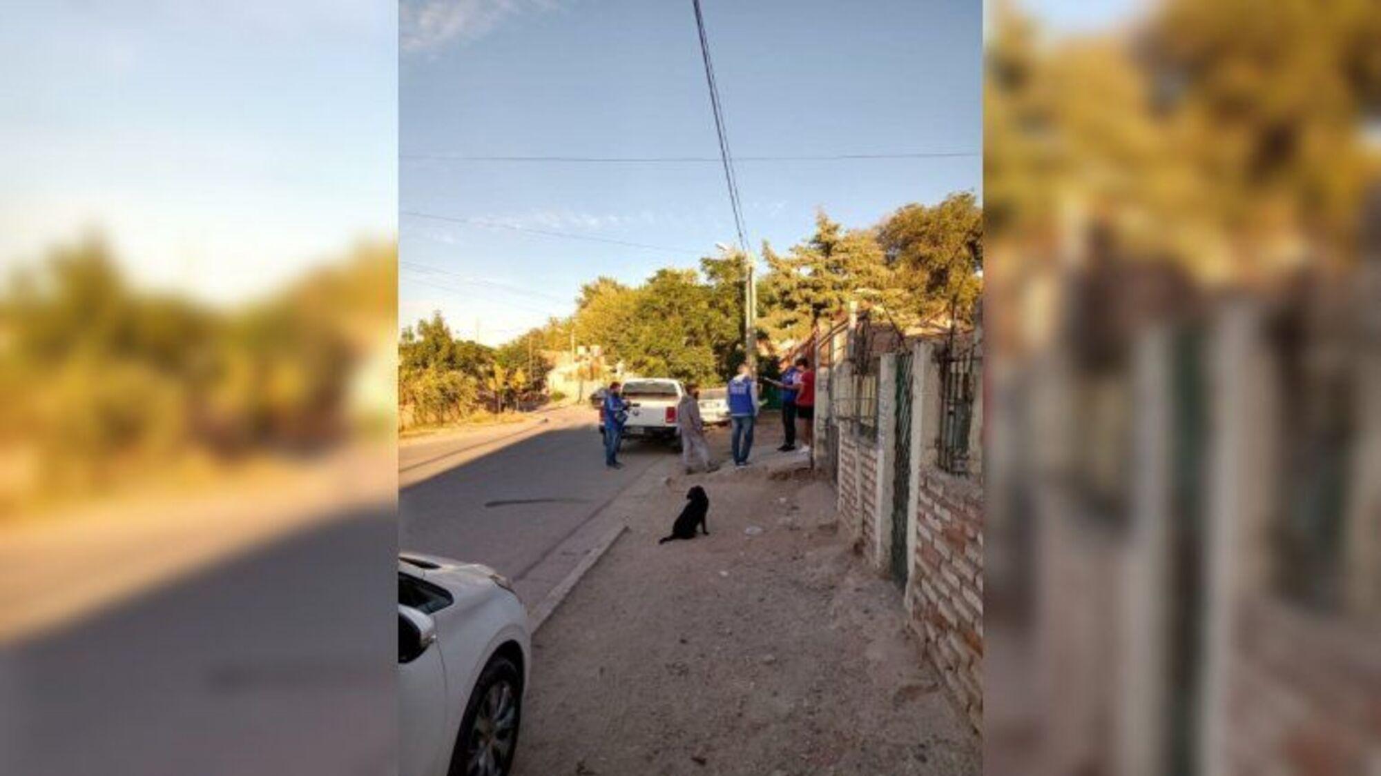 El allanamiento a la casa del pedófilo en Neuquén.