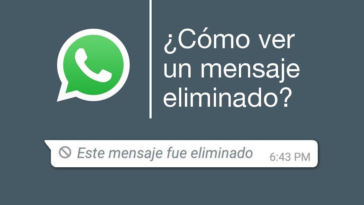 Sólo se necesita la aplicación WhatsRemoved, que funciona con WhatsApp.