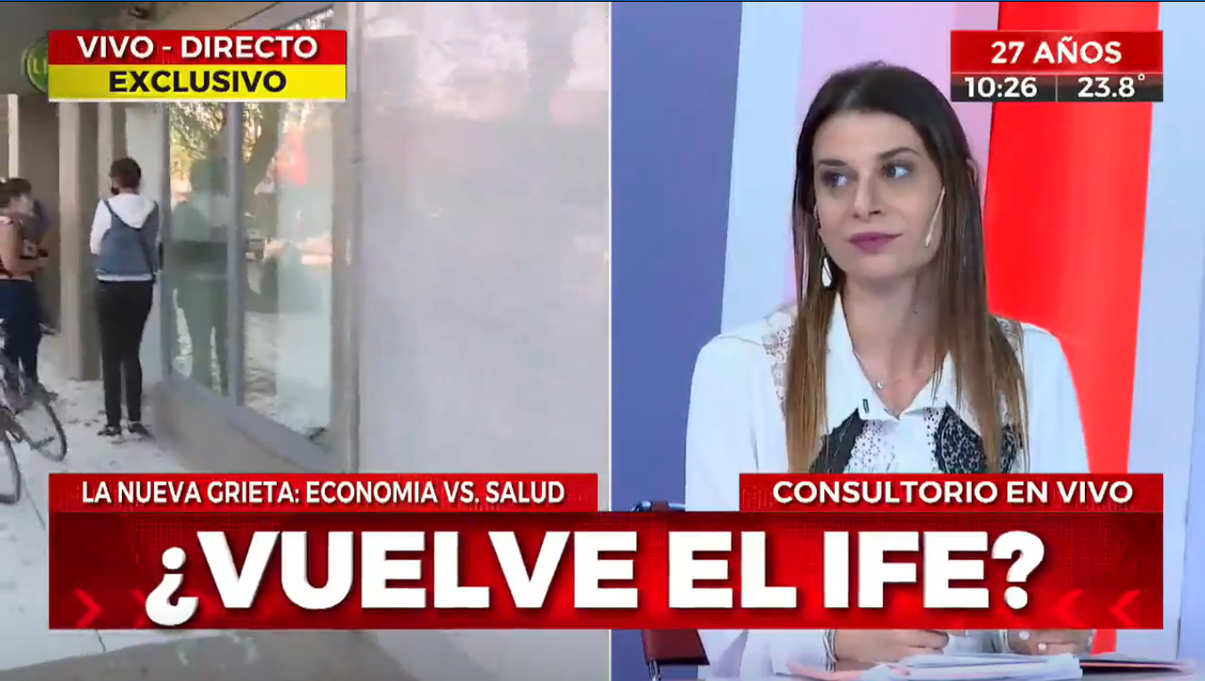 Tamara Bezares respondió las consultas de los televidentes de Crónica HD.