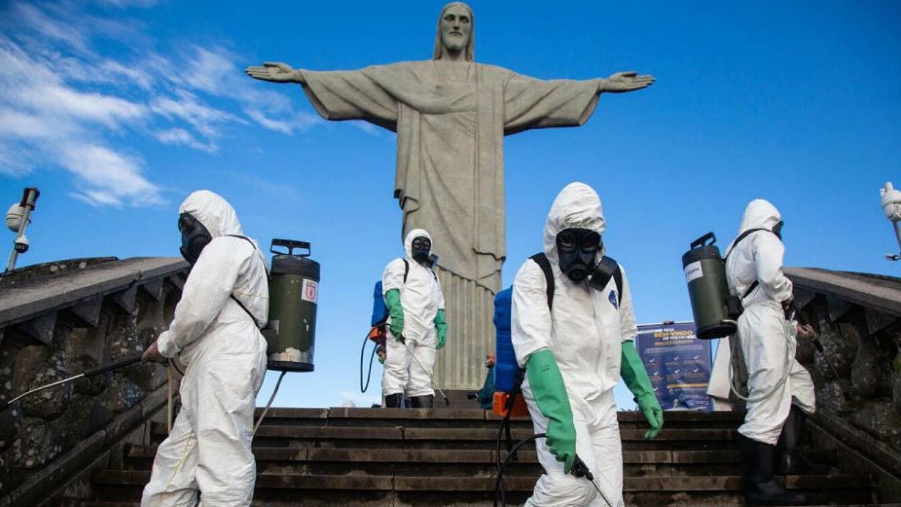 La pandemia cambió las postales del popular estado brasilero.