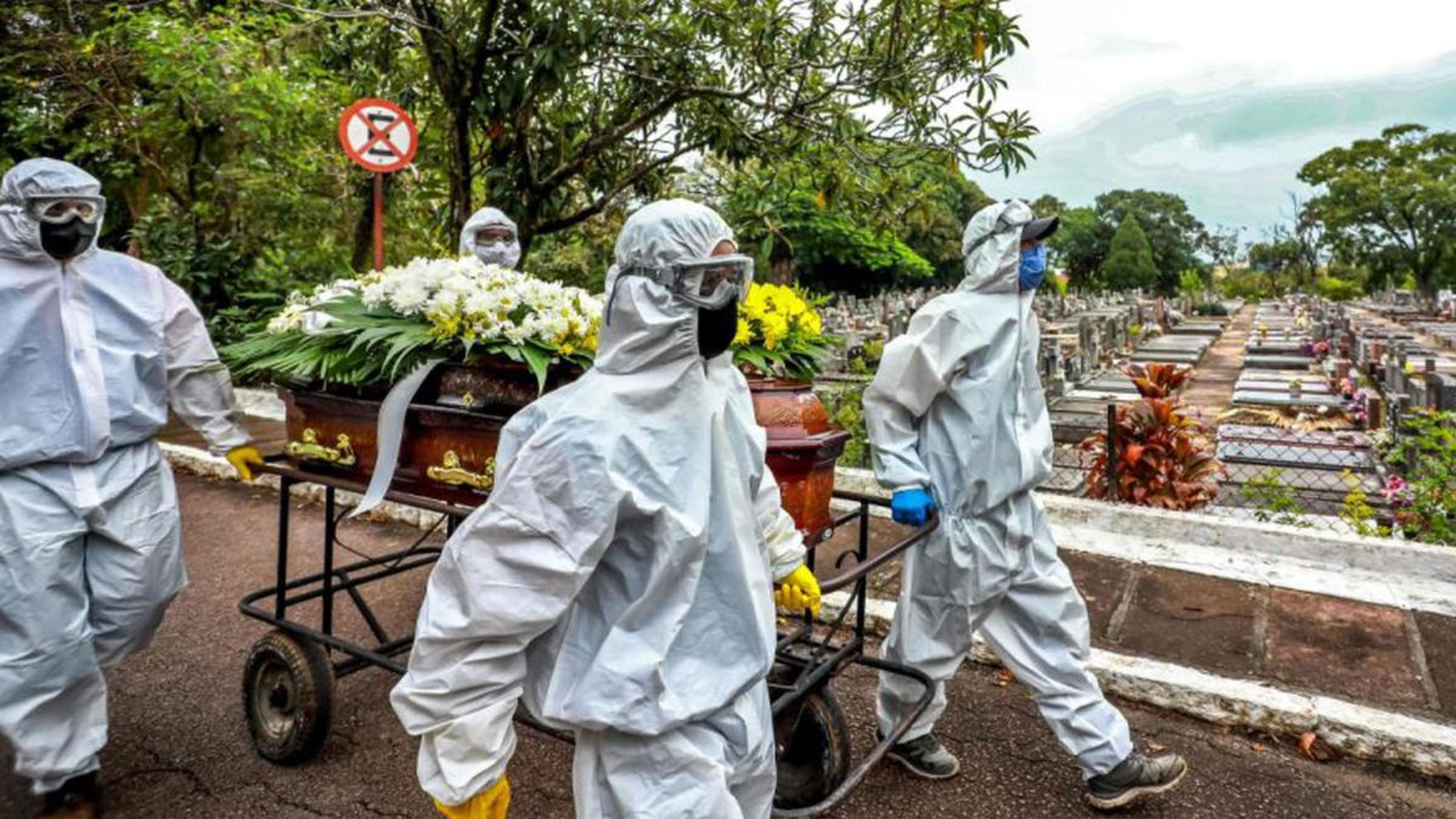 Brasil va camino a los 400 mil muertos por coronavirus y es uno de los focos de preocupación mundial (El Comercio).