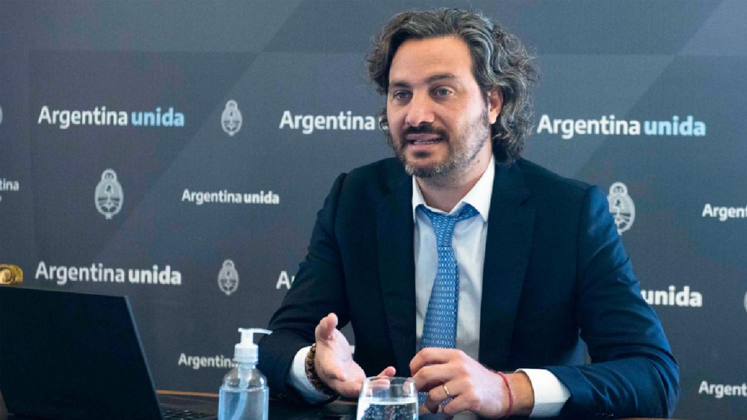 Santiago Cafiero criticó a Horacio Rodríguez Larreta (Archivo).