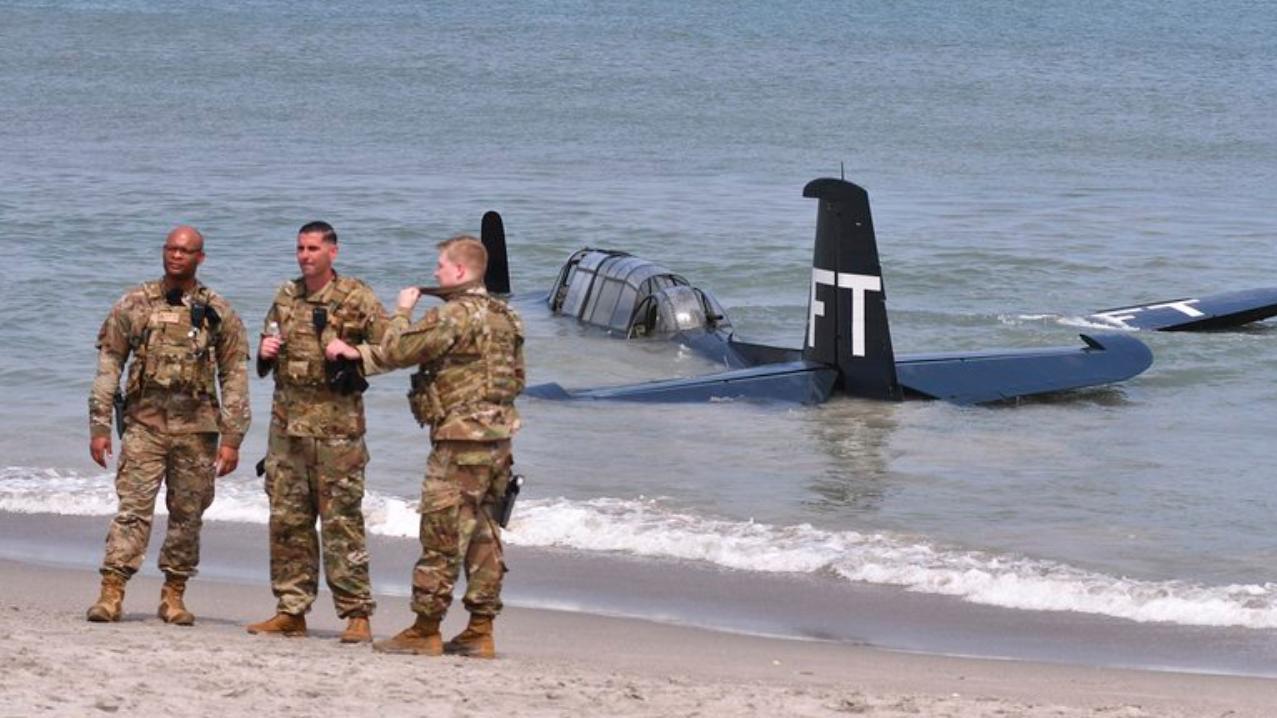 Se trata de un TBM Avenger de 1945 que restaurado durante 18 años por el Valiant Air Command.