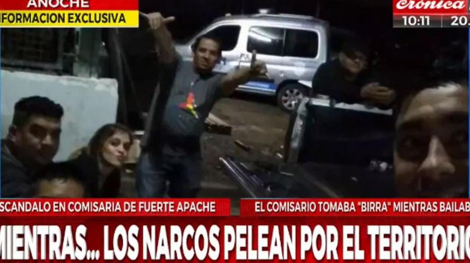 En la clandestina participaron civiles (Captura Crónica HD). 