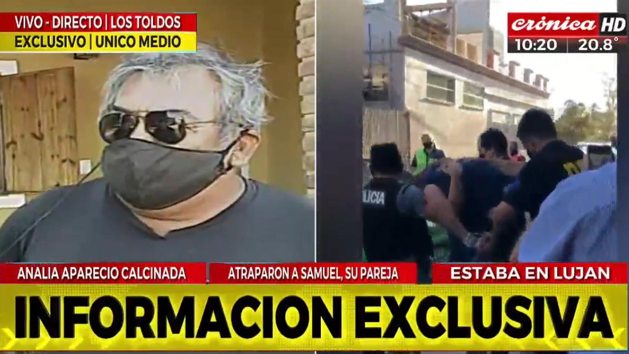 Jorge, el jardinero de Analía Maldonado, contó detalles de la relación con la pareja (Crónica HD).