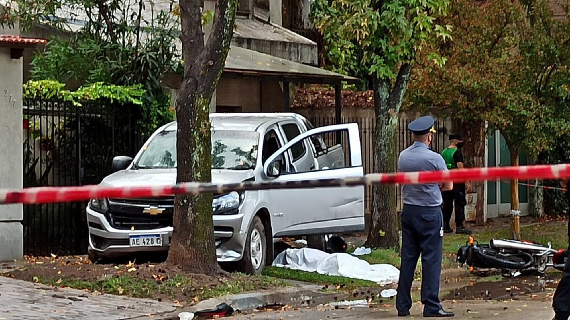 Quedó libre el conductor que atropelló y mató con su camioneta a dos motochorros.