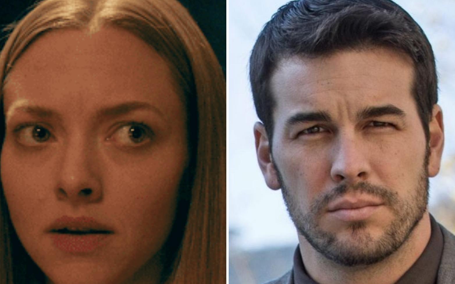 Amanda Seyfeld y Mario Casas protagonizan dos de las películas que estrenará Netflix.