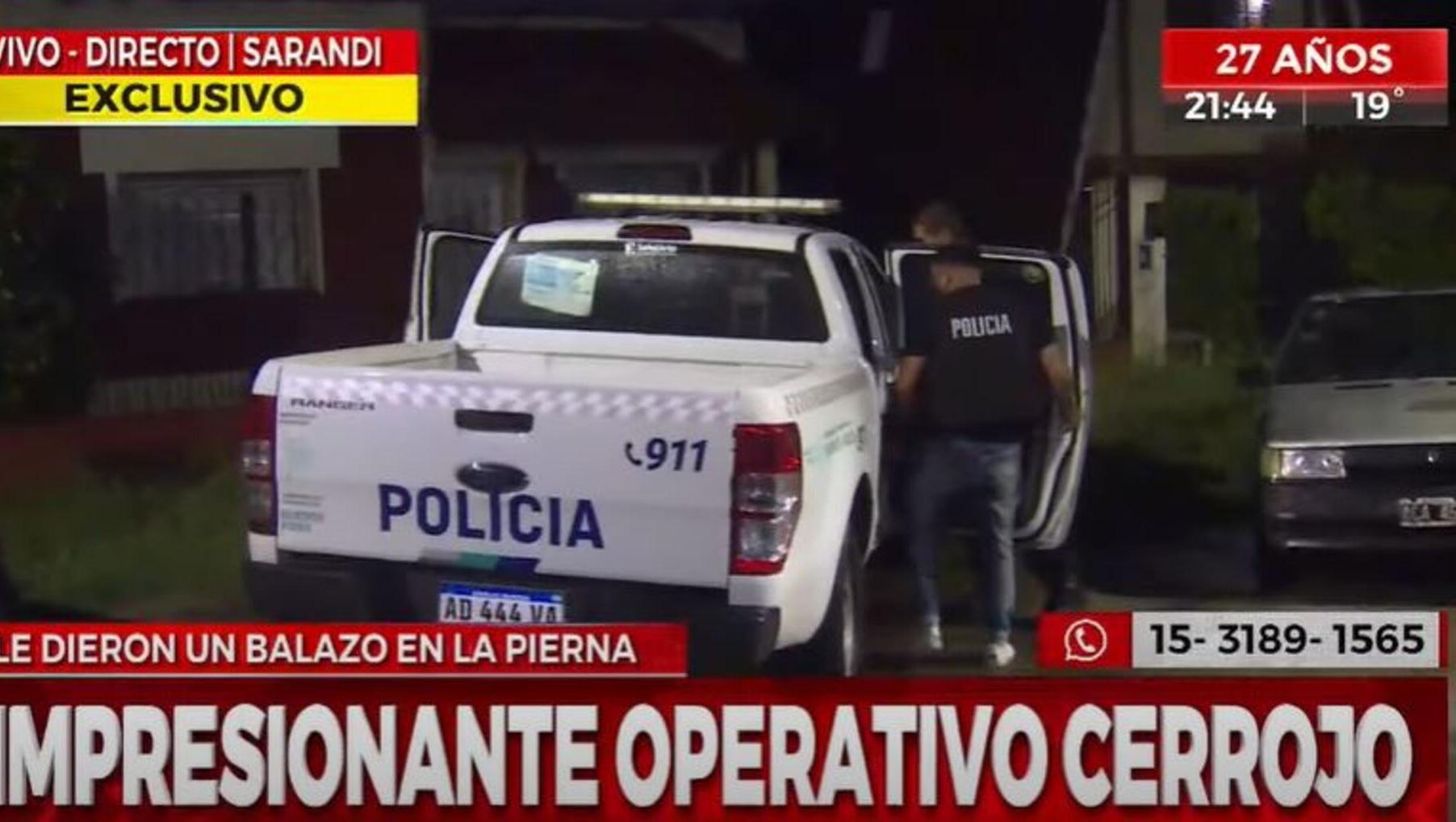 La Policía busca intensamente a los ladrones.