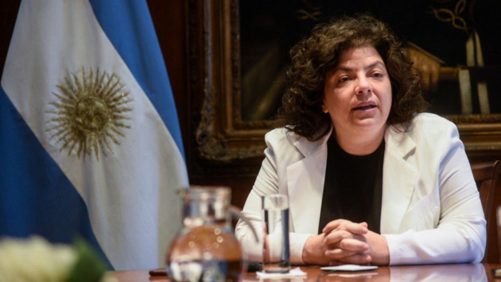 Carla Vizzotti reconoció una baja de casos de coronavirus, pero 