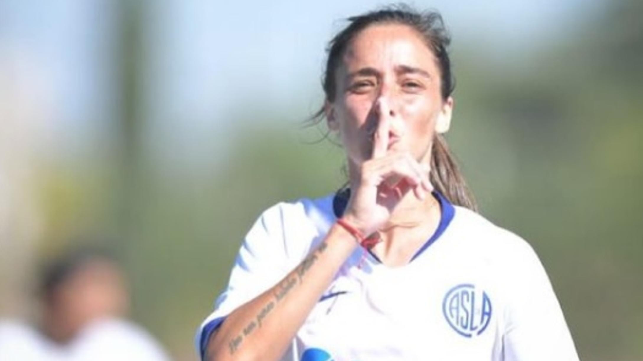 Macarena Sánchez, la jugadora de San Lorenzo, contó que sufre de depresión (Instagram @macasanchezj).