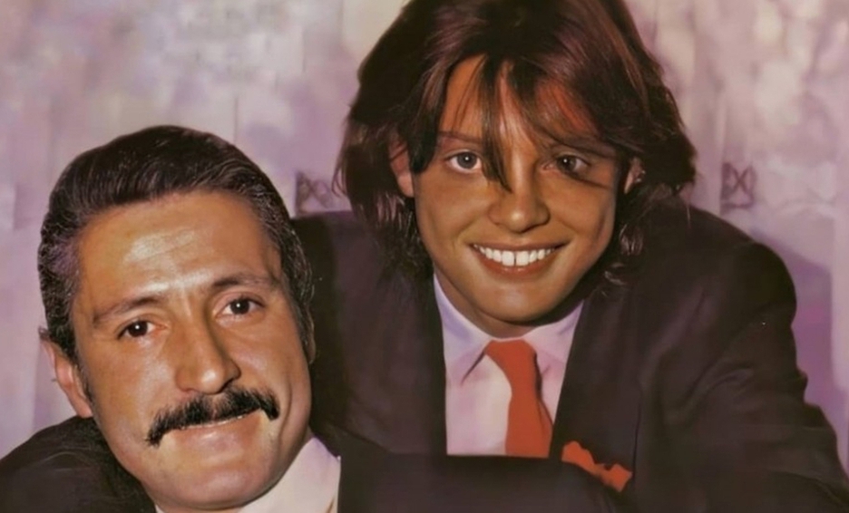 Luis Miguel con su padre, Luisito Rey