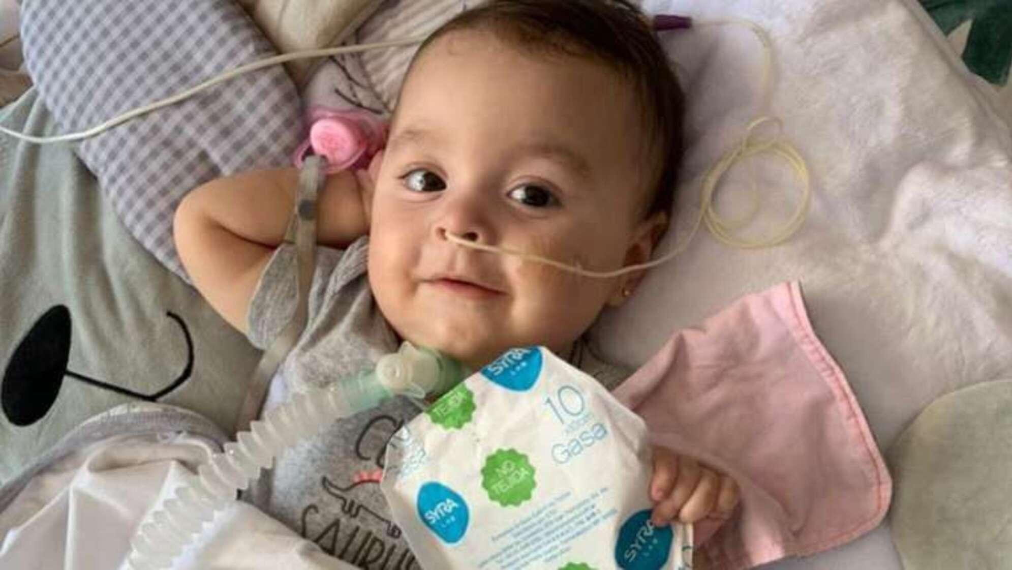 La beba fue internada en el Hospital Italiano de Buenos Aires.