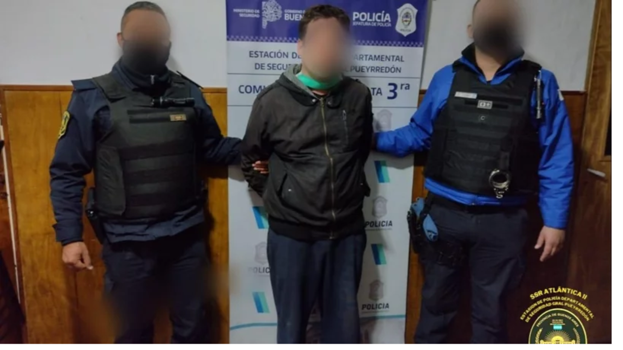 Atacó a su madre y quedó detenido