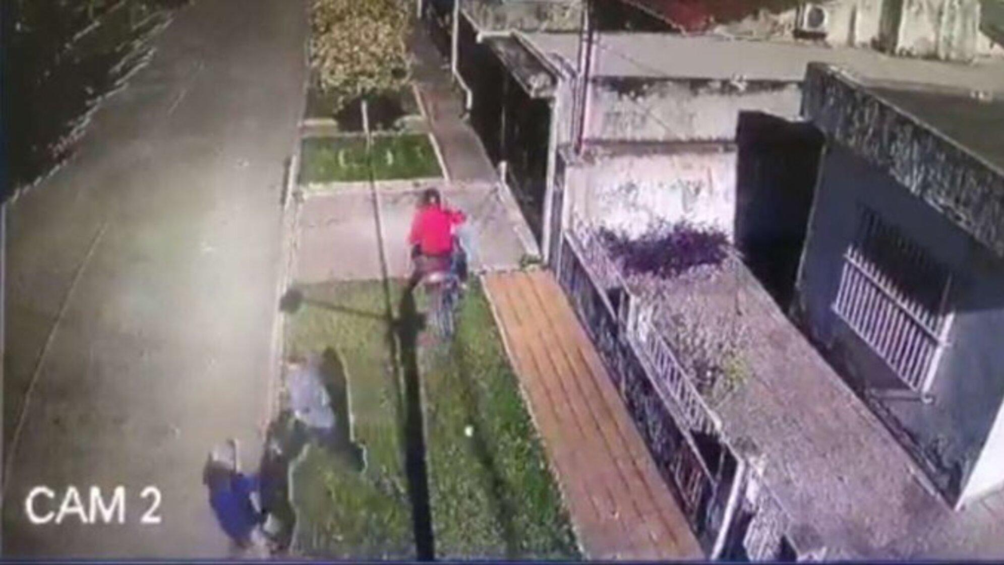 De milagro, en Glew no hubo otro muerto por inseguridad (Captura de video).