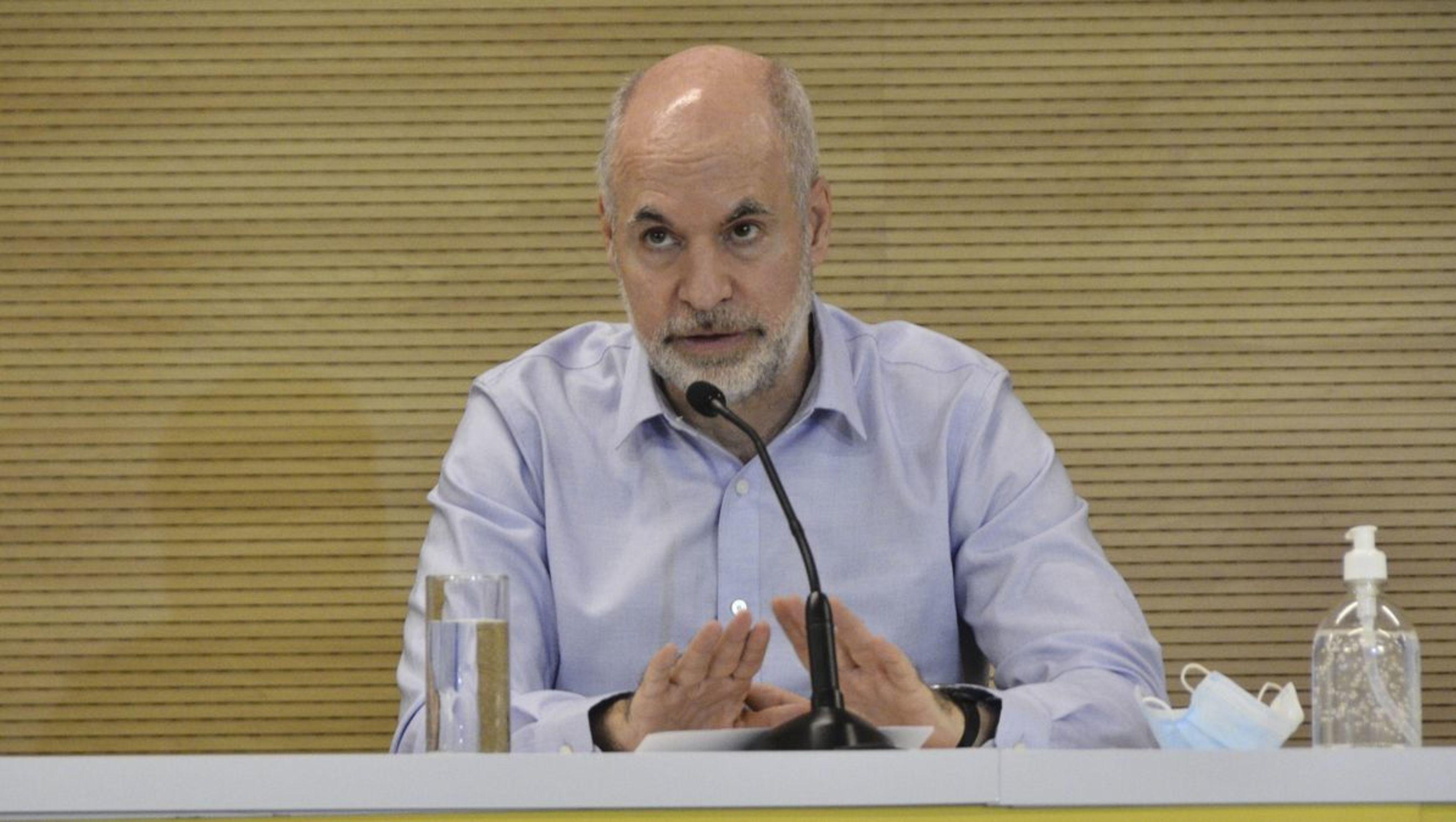 El Jefe de Gobierno Porteño, Horacio Rodríguez Larreta, pidió autorización para comprar vacunas contra el Covid.