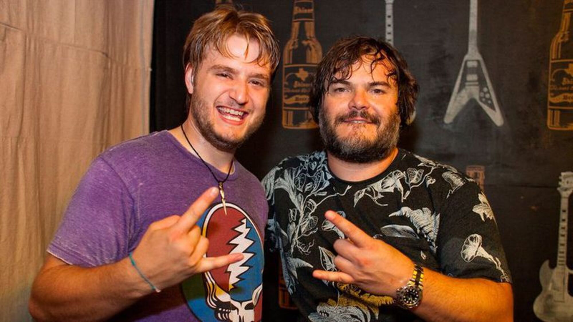 Kevin Clarke y Jack Black compartían la pasión por la música. 