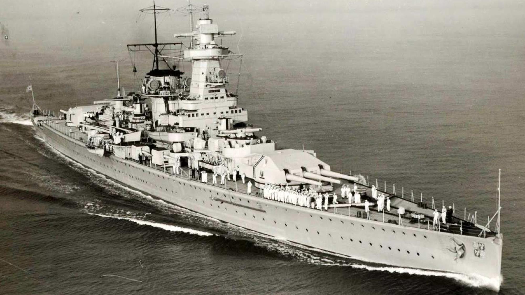 El Graf Spee desde adentro.