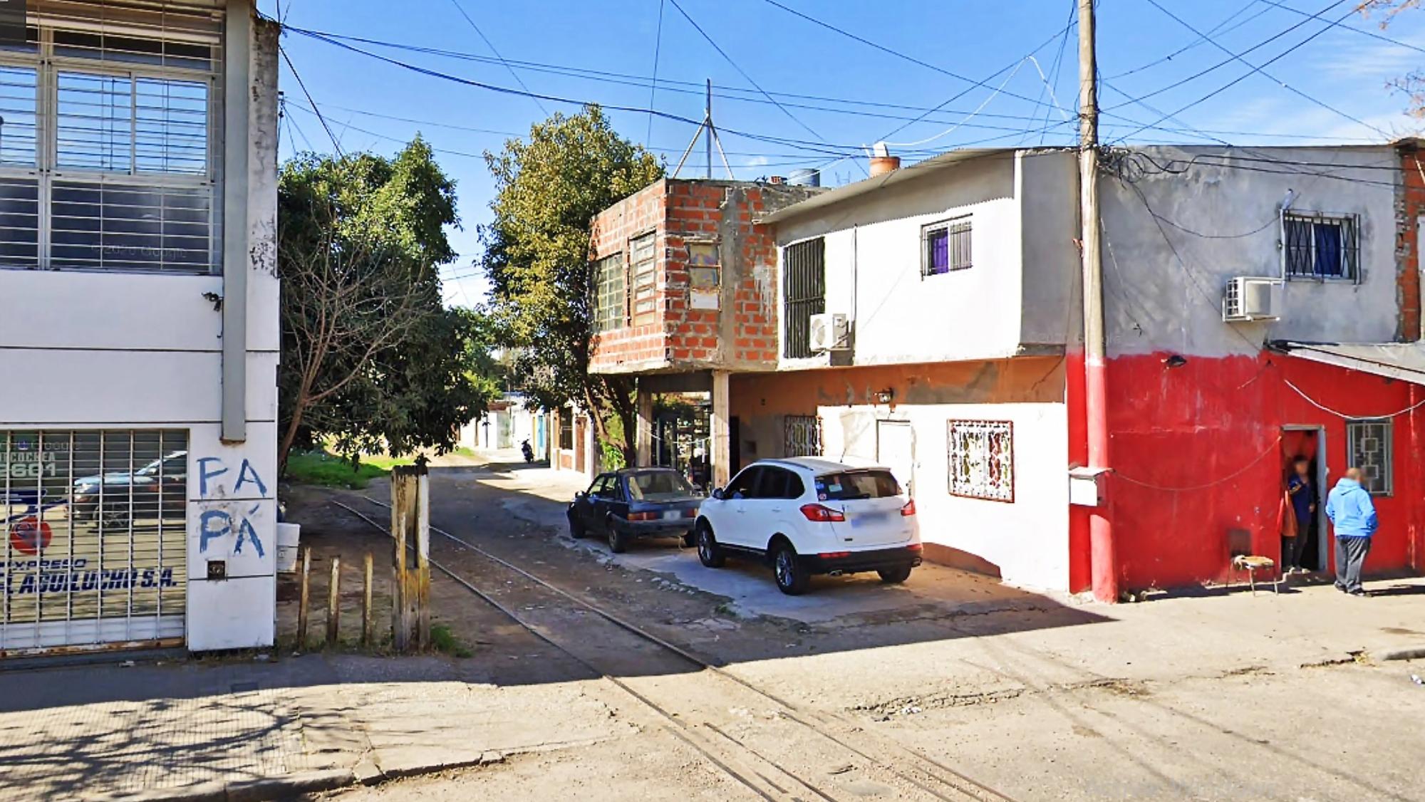 El crimen tuvo lugar en la calle Necochea al 2600, de Rosario (gentileza El Ciudadano Web).