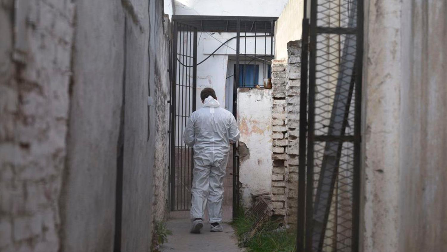 El crimen ocurrió en una vivienda del barrio Maipú de la ciudad de Córdoba (Gentileza La Voz).