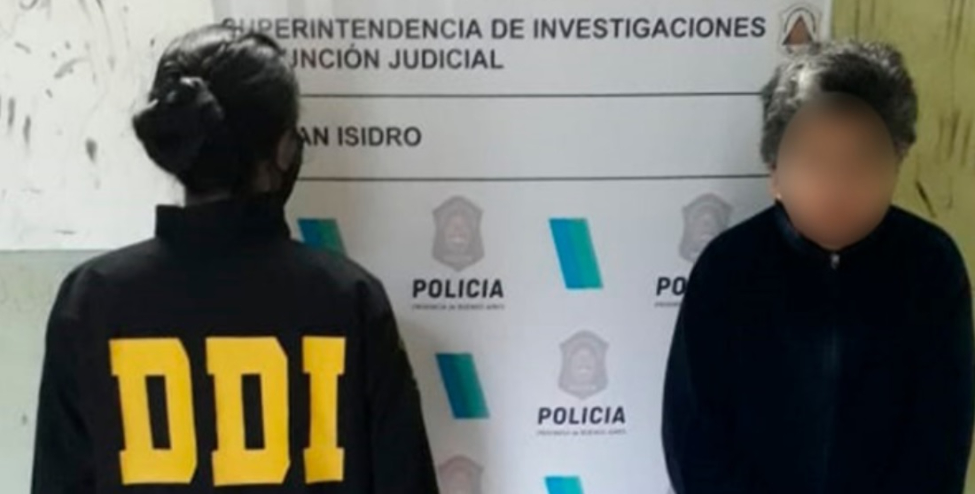 Esta es la monja que fue detenida por los investigadores policiales.