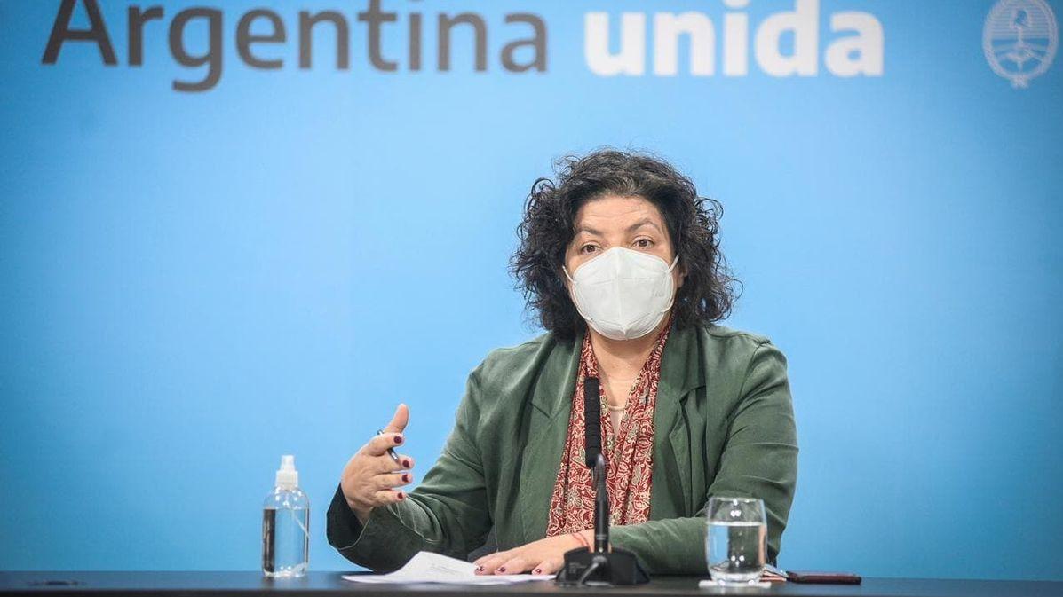 La ministra de Salud confirmó la llegada de las vacunas a través de las redes sociales.