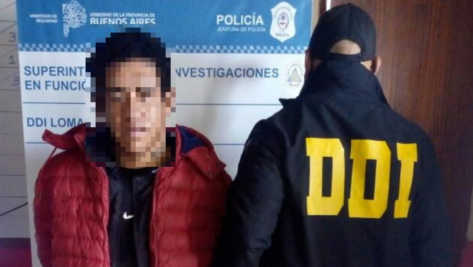 Este es el sujeto que fue apresado por haber asesinado a cuchilladas a Cresencio Cáceres.