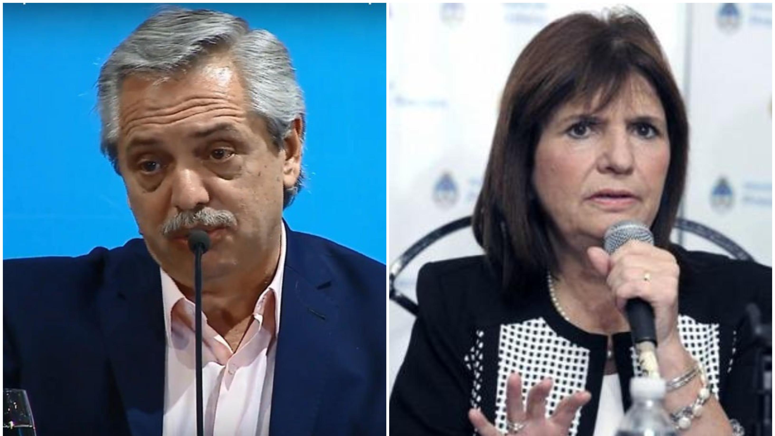 Alberto Fernández y Patricia Bullrich participarán este viernes de una audiencia de mediación.