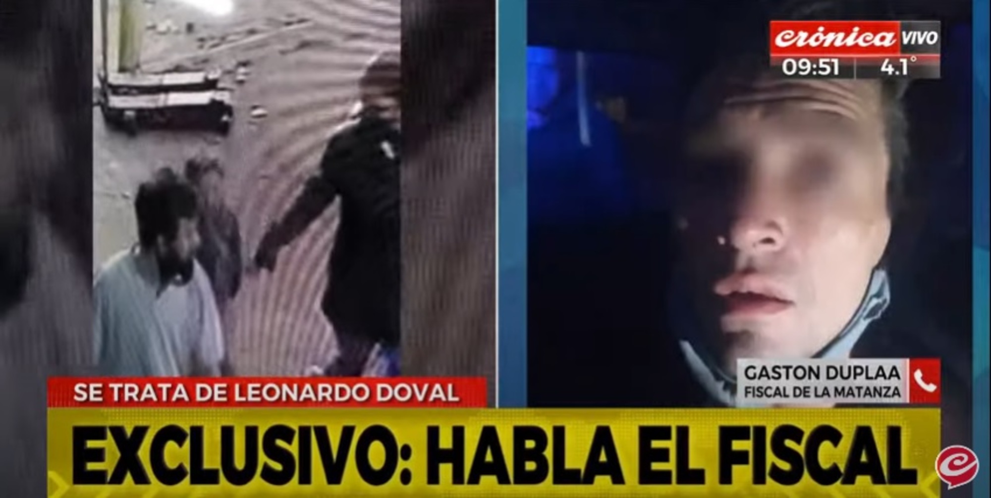 El fiscal del femicidio de Gloria, Gastón Duplaá, habló con Crónica HD.