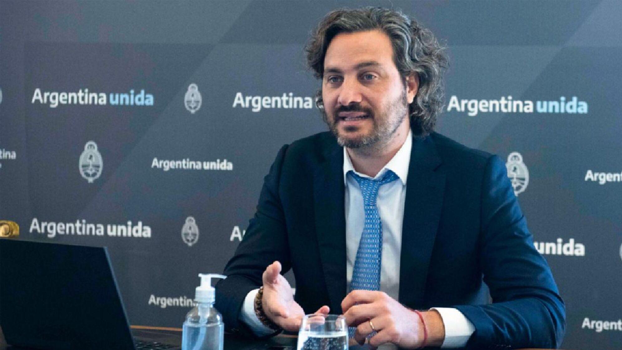 Santiago Cafiero le contestó a Mauricio Macri por sus dichos sobre el coronavirus (Archivo).