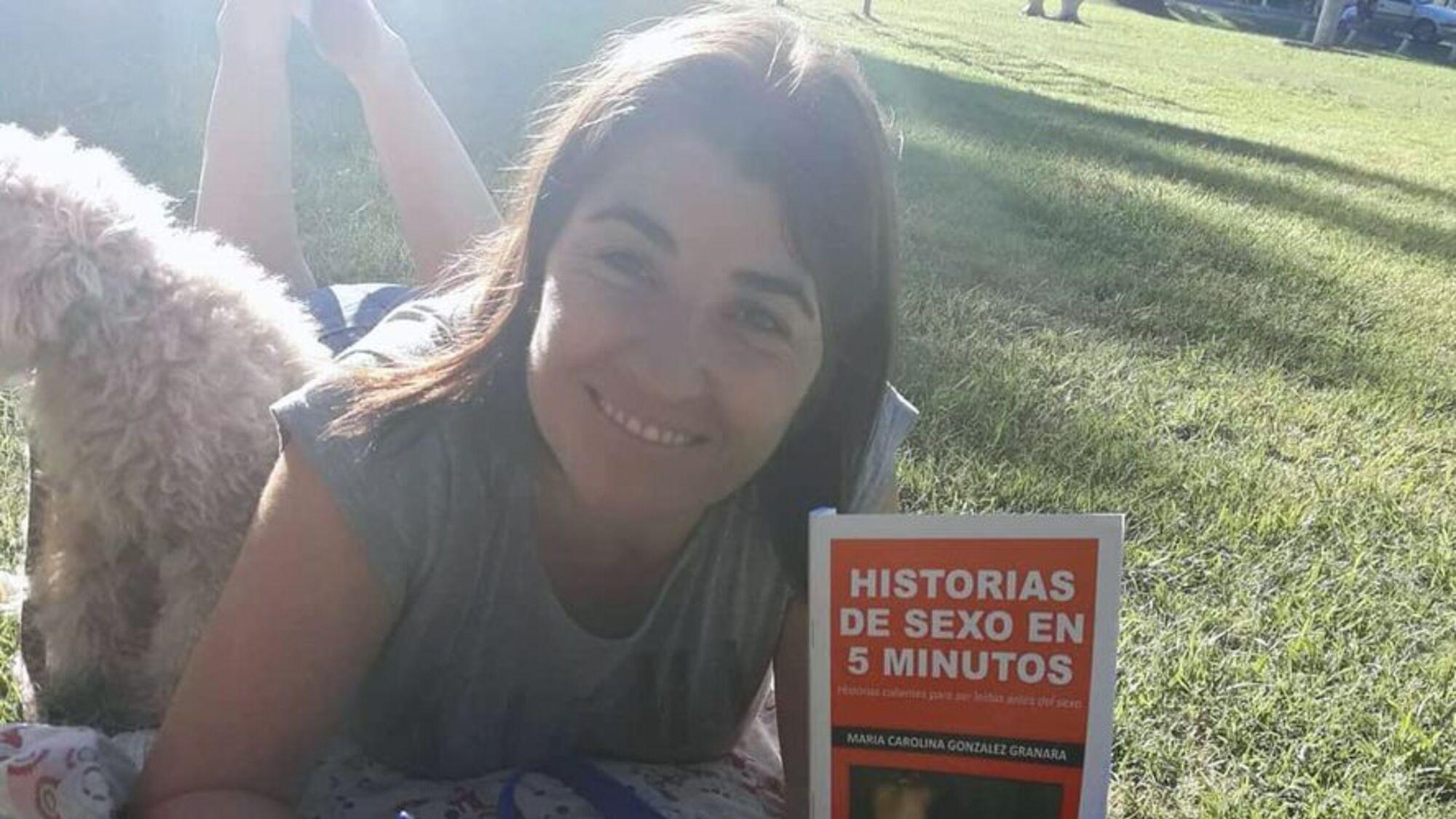  María Carolina González Granara disfruta del éxito de su primer libro.