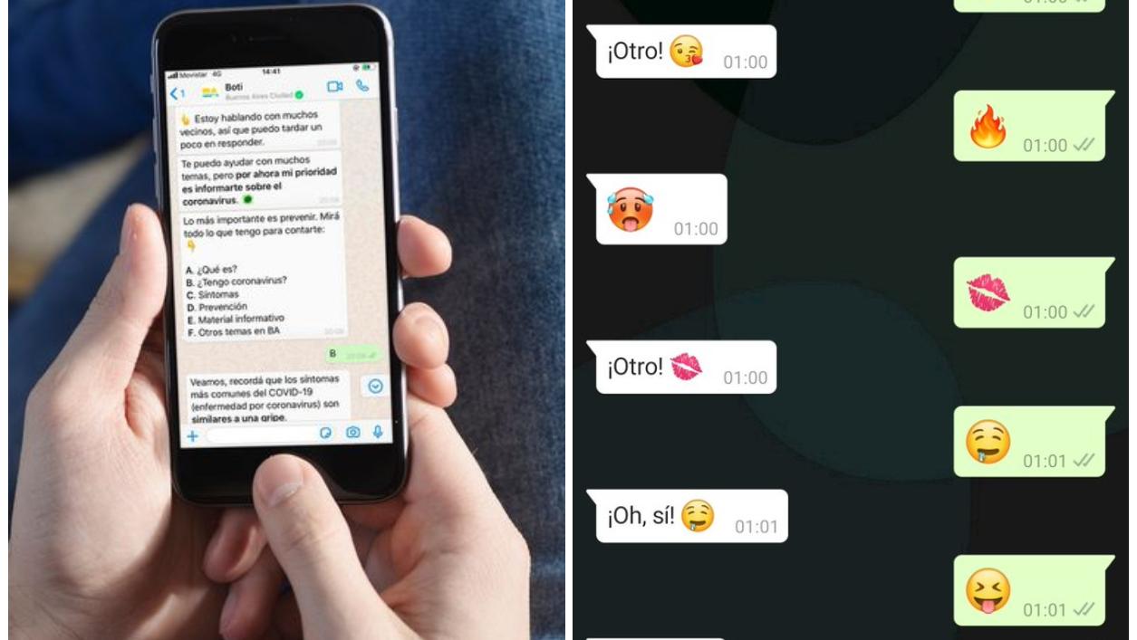 El insólito chat entre un usuario y el asistente virtual de CABA.